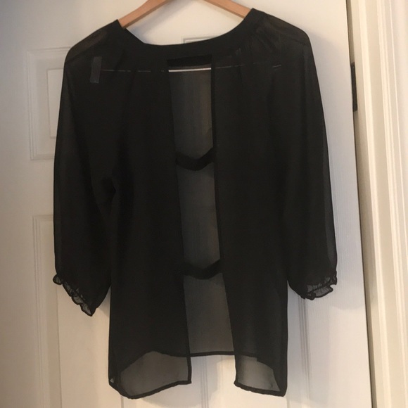 Sheer top by Petticoat Alley - Picture 2 of 2
